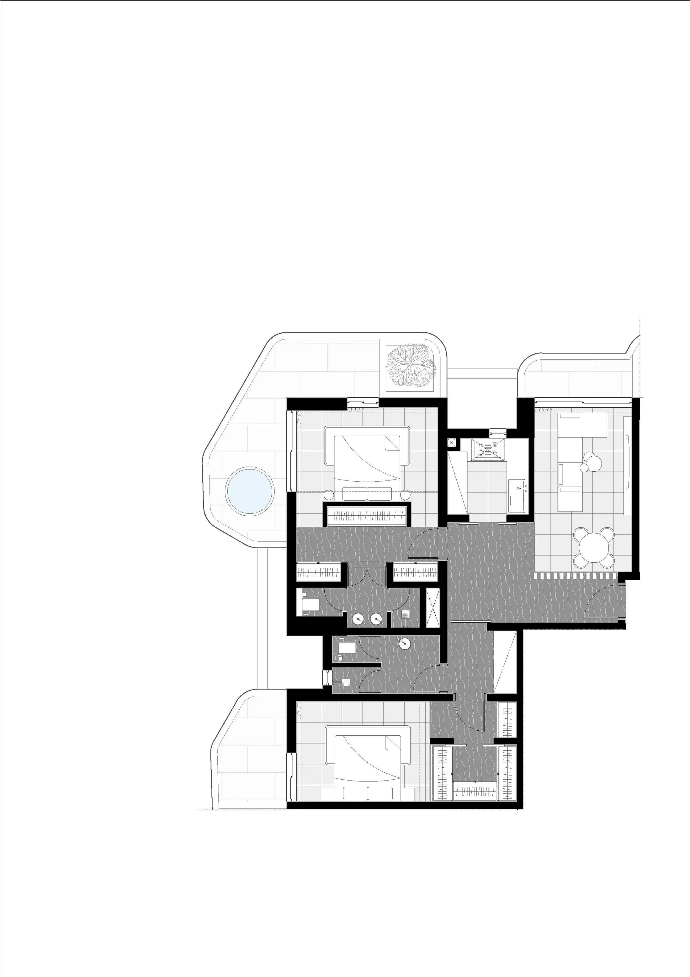 Sharafi Development Marea Residences floor plan