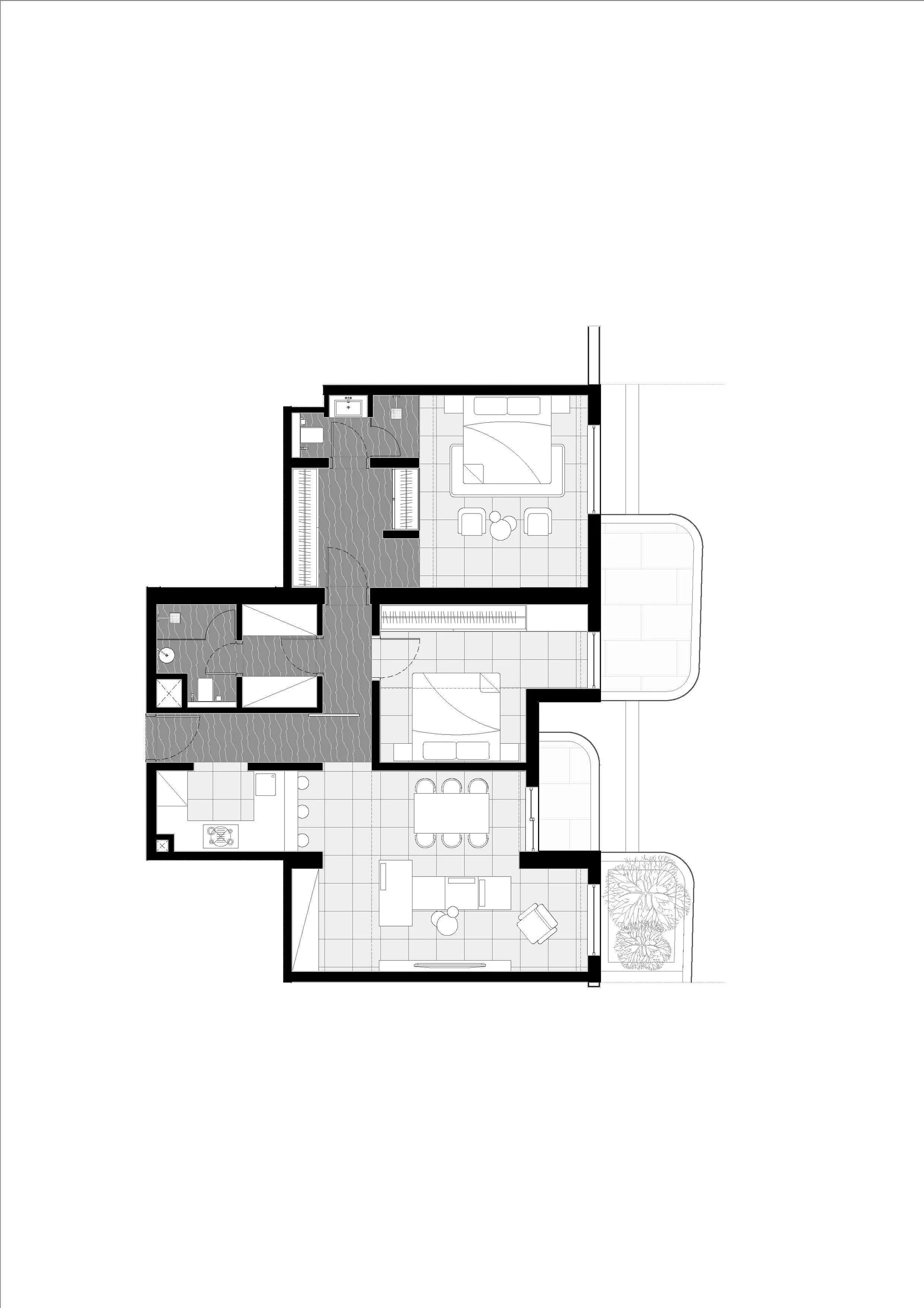 Sharafi Development Marea Residences floor plan
