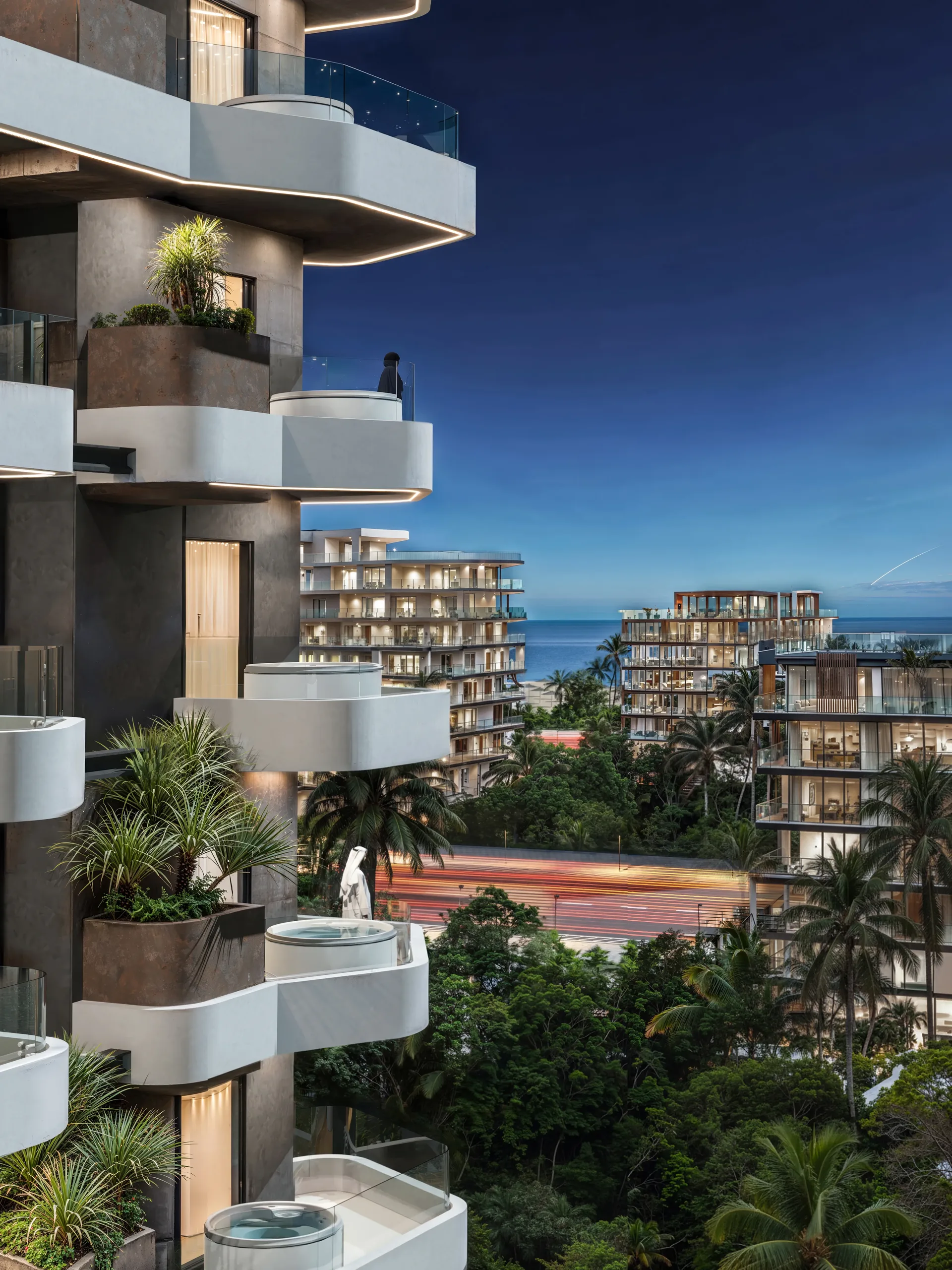 Exterior at Marea Residences in Dubai