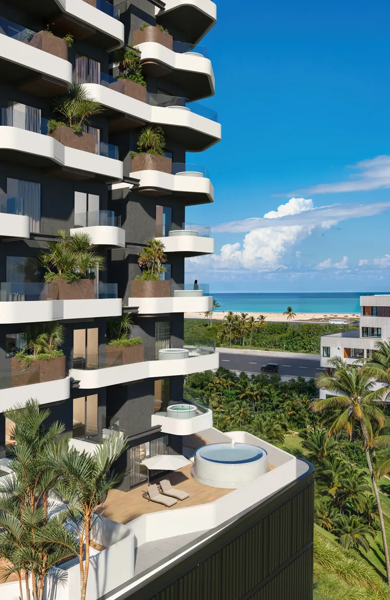Exterior at Marea Residences in Dubai