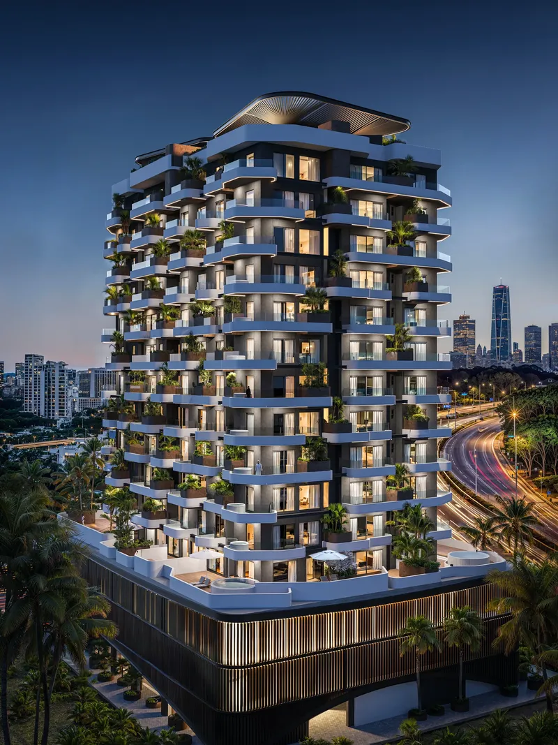 Exterior at Marea Residences in Dubai