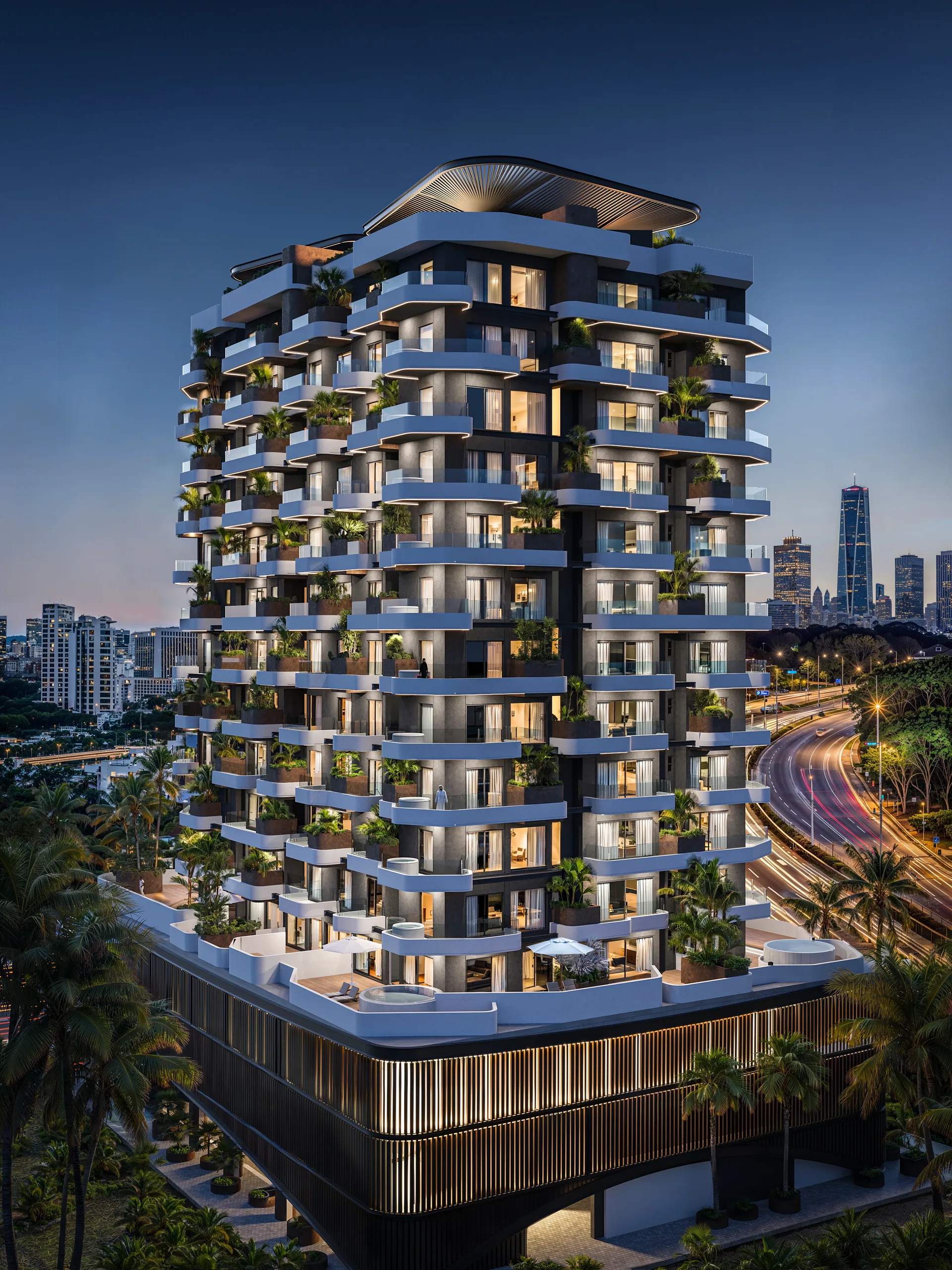 Exterior at Marea Residences in Dubai