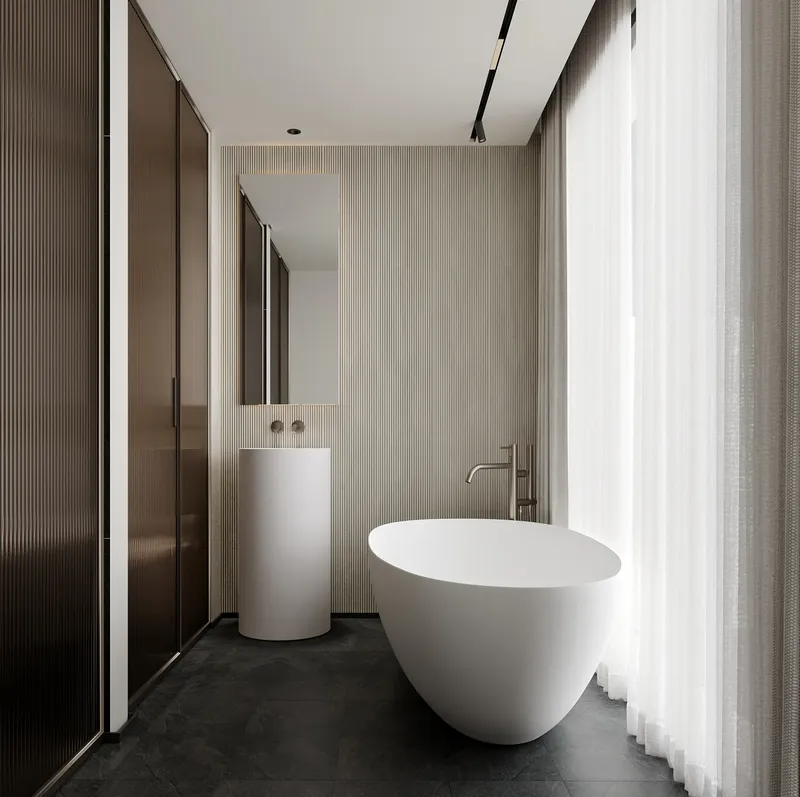 Interior at Marea Residences in Dubai