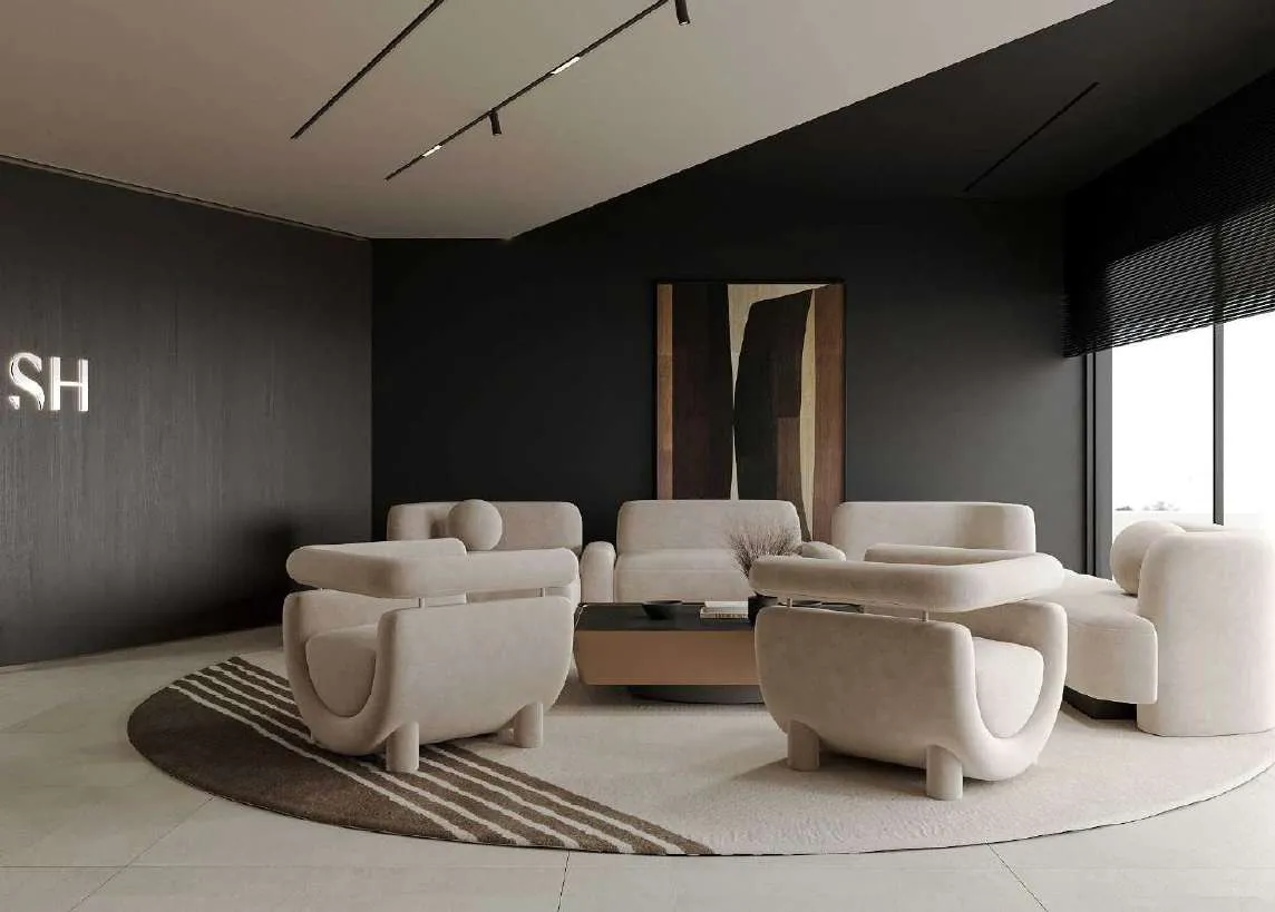 Sharafi Development Marea Residences Lobby