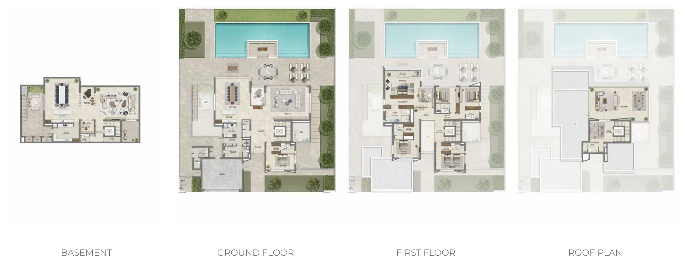 Emaar Mareva 1 and 2 The Oasis floor plan