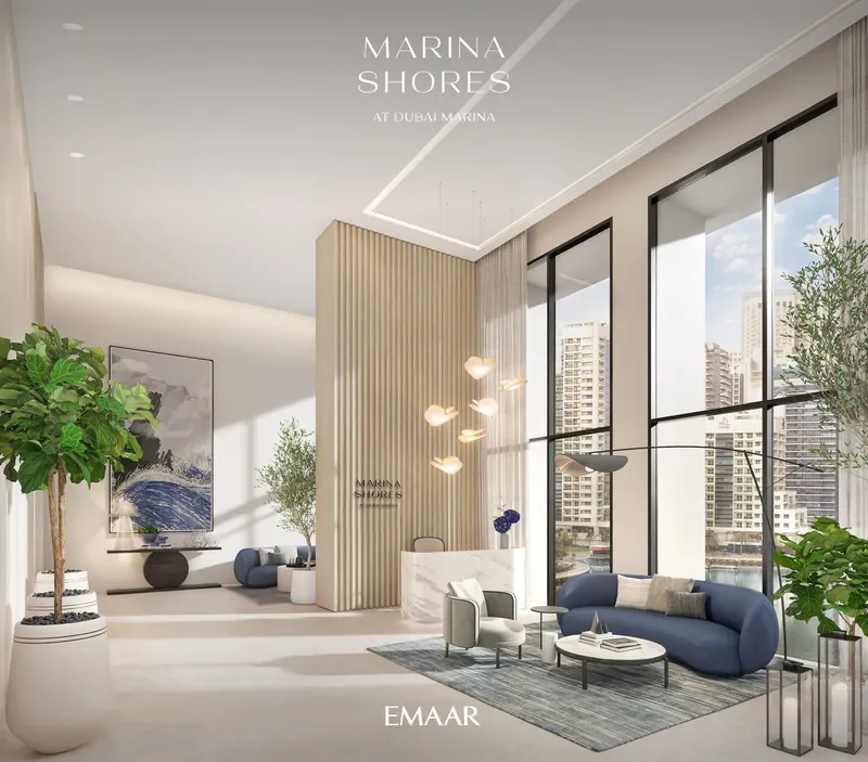 Lobby at Marina Shores in Jumeirah Beach Residence (JBR) Dubai