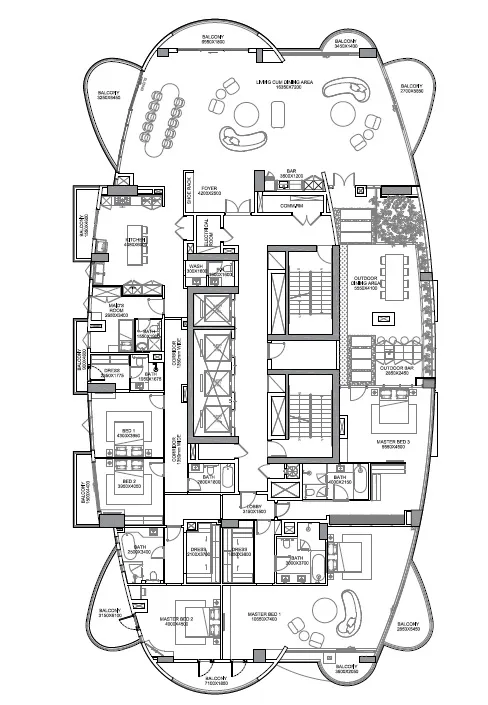 Condor Group Marina Star floor plan