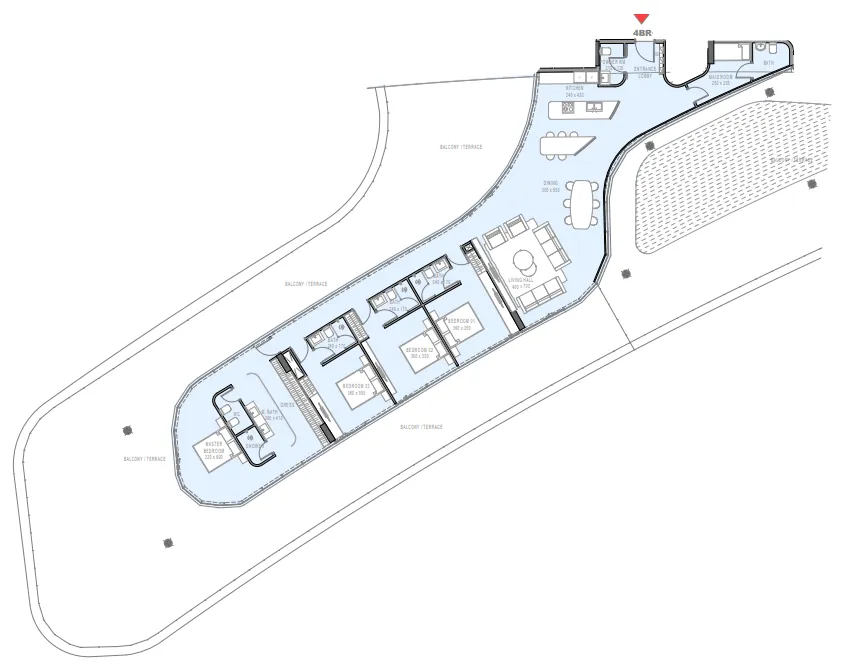 Reportage Properties Marlin 2 floor plan