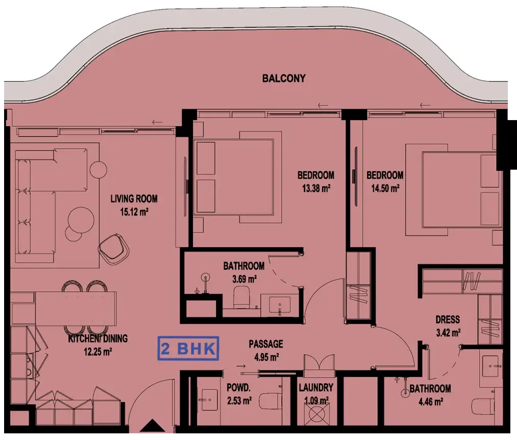Marquis Marquis Horizon floor plan