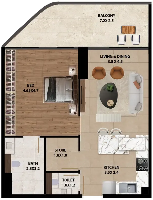 Marquis Marquis One floor plan