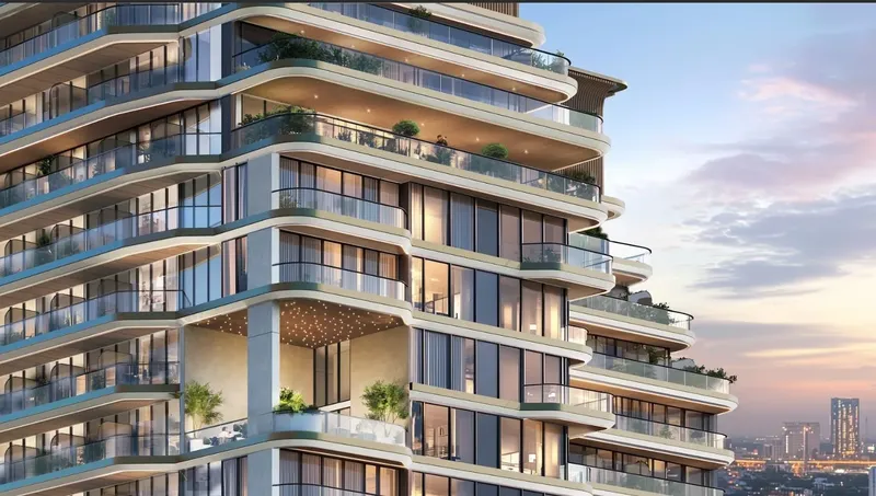 Exterior at Marquis One in Arjan Dubai