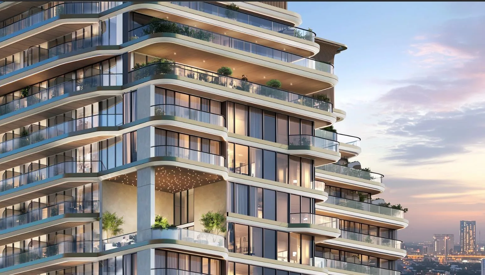 Exterior at Marquis One in Arjan Dubai
