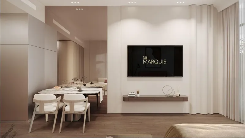 Interior at Marquis One in Arjan Dubai