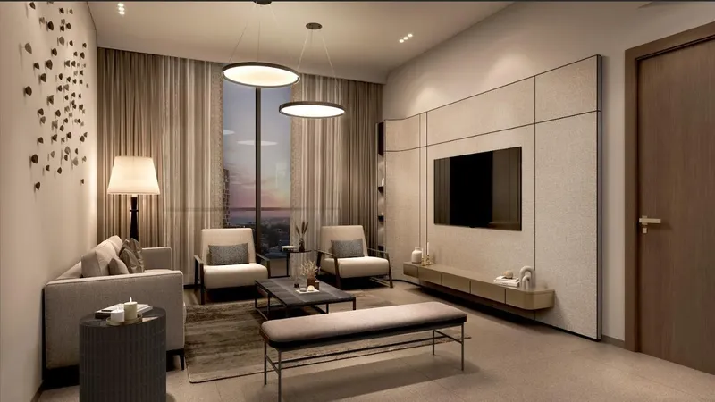 Interior at Marquis One in Arjan Dubai
