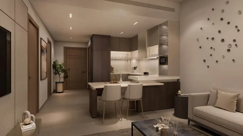 Interior at Marquis One in Arjan Dubai