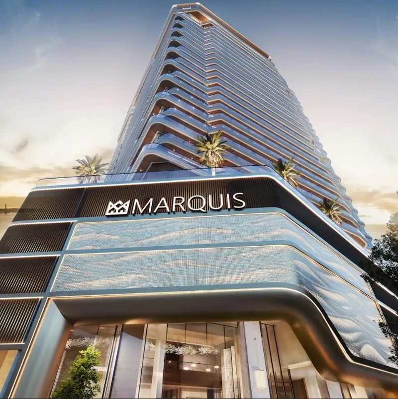 Exterior at Marquis One in Arjan Dubai