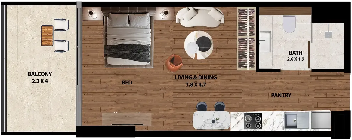 Marquis Marquis One floor plan