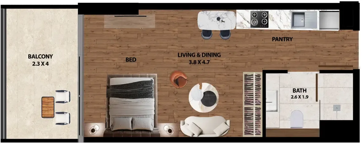 Marquis Marquis One floor plan