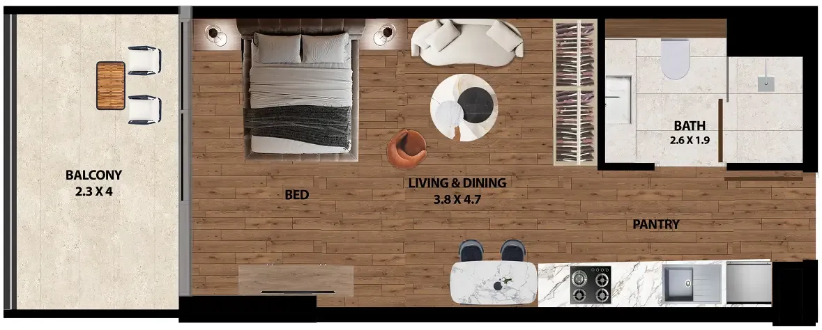 Marquis Marquis One floor plan
