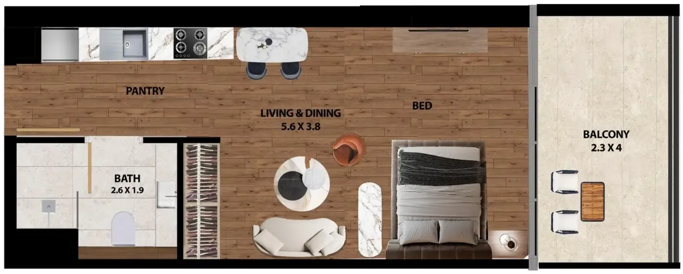 Marquis Marquis One floor plan