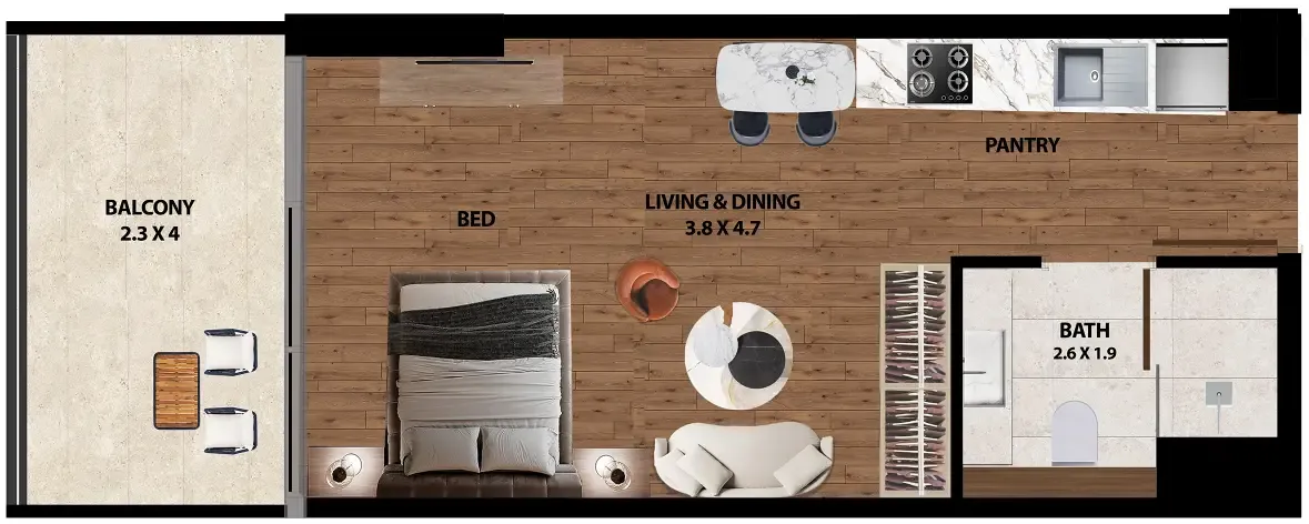 Marquis Marquis One floor plan