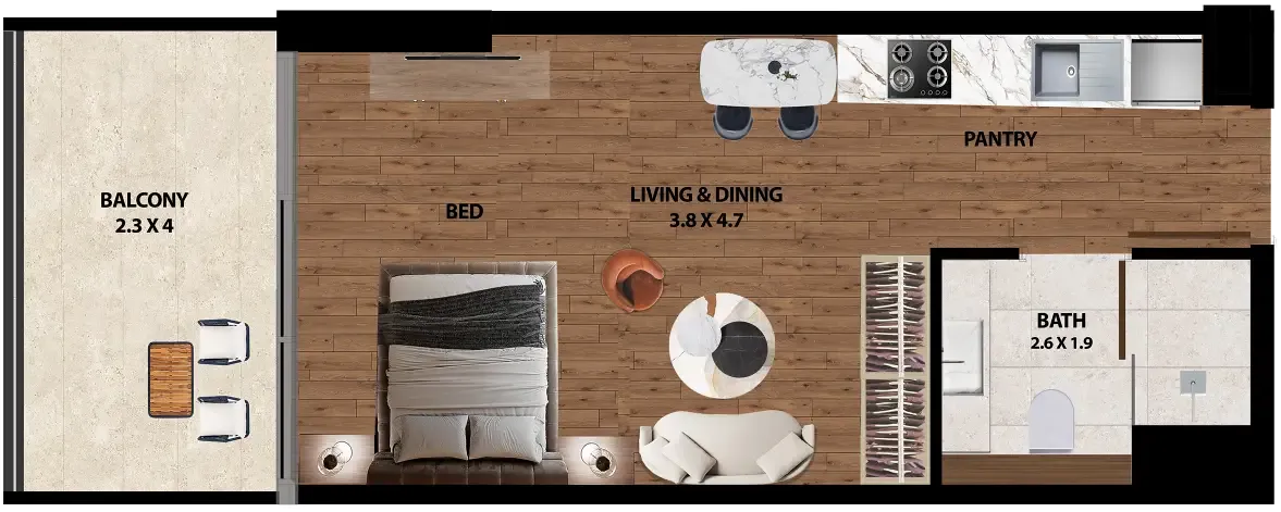 Marquis Marquis One floor plan