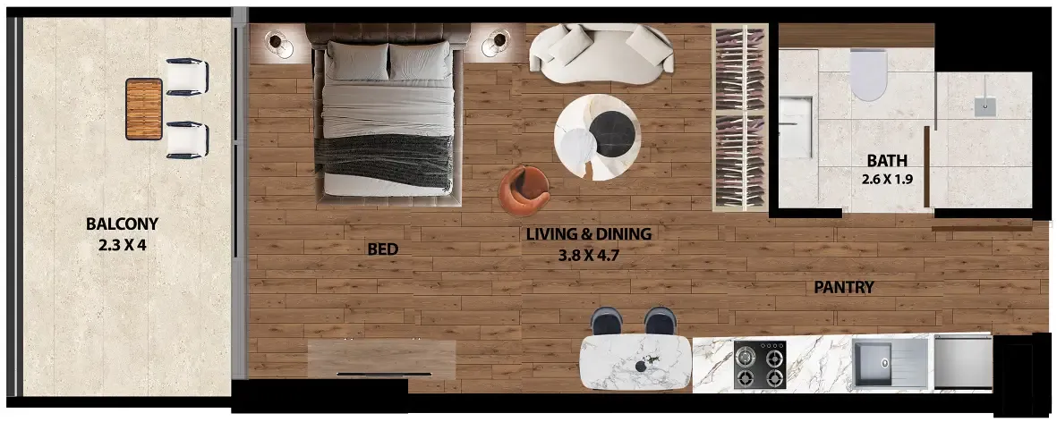 Marquis Marquis One floor plan