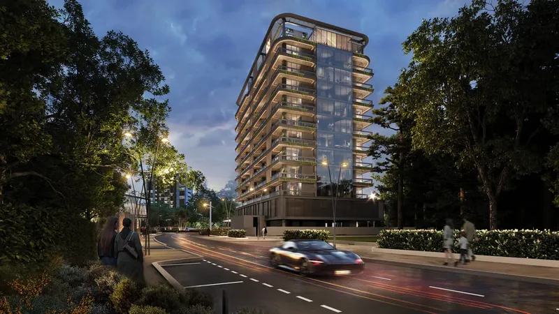 Exterior at Marquis Vista in Dubailand Residence Complex Dubai