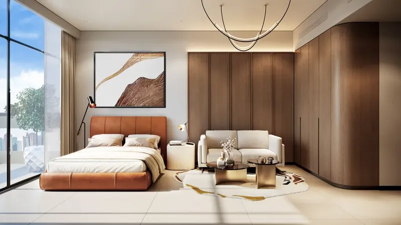 Interior at Marquis Vista in Dubailand Residence Complex Dubai