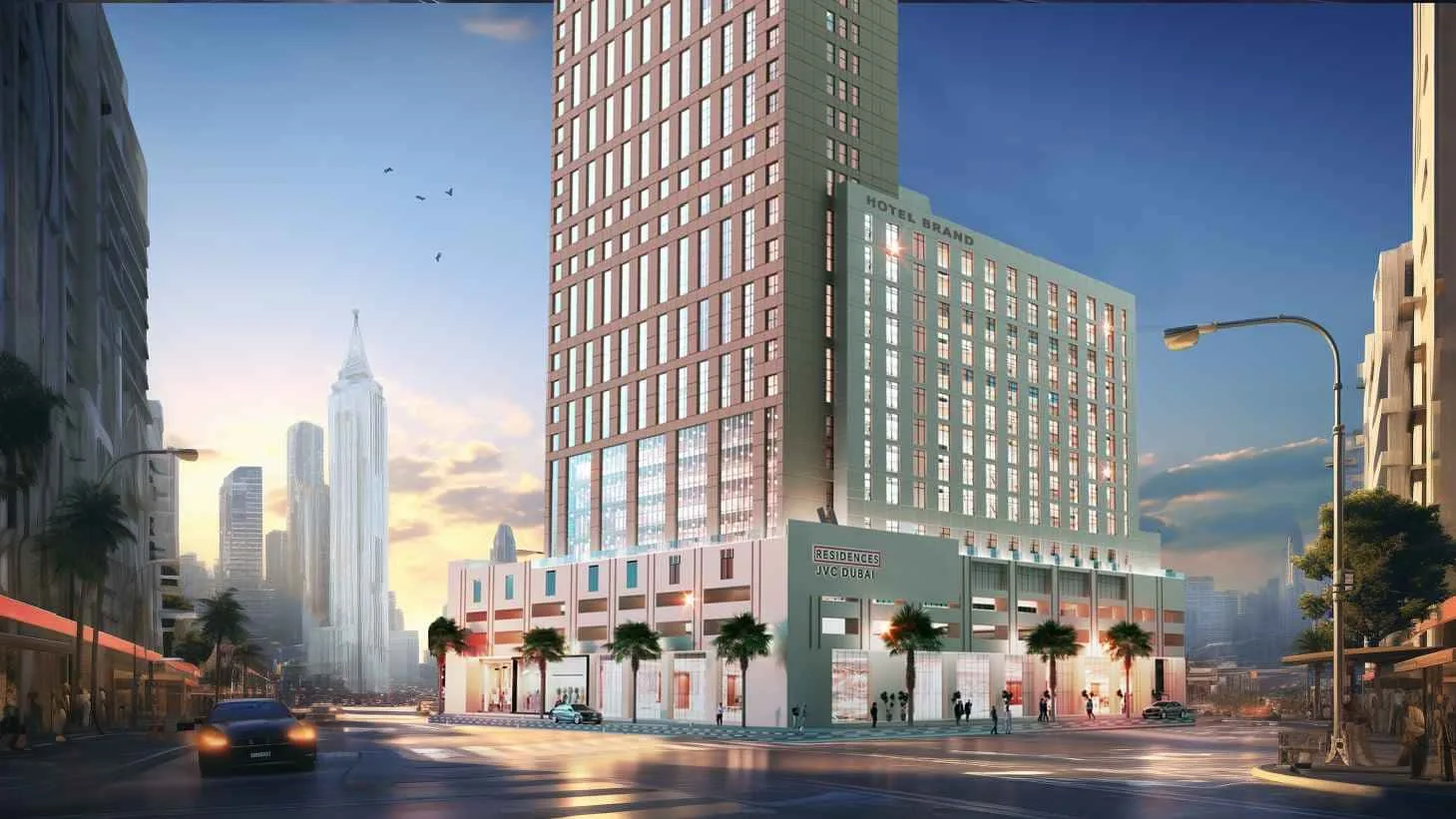 Khamas Group of Investment Companies and Kappa Acca Real Estate Development Marriott Residences JVC Exterior