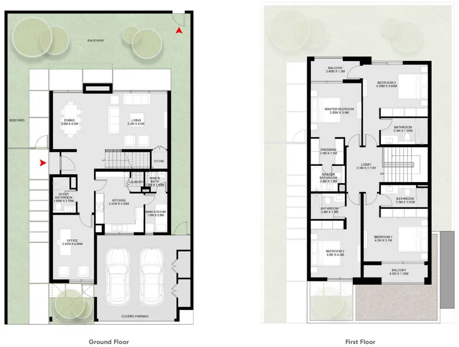 Arada Masaar 2 Melia floor plan