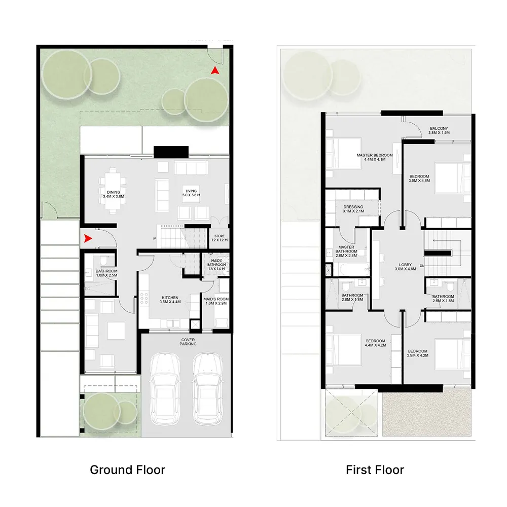 Arada Masaar 3 Laura floor plan