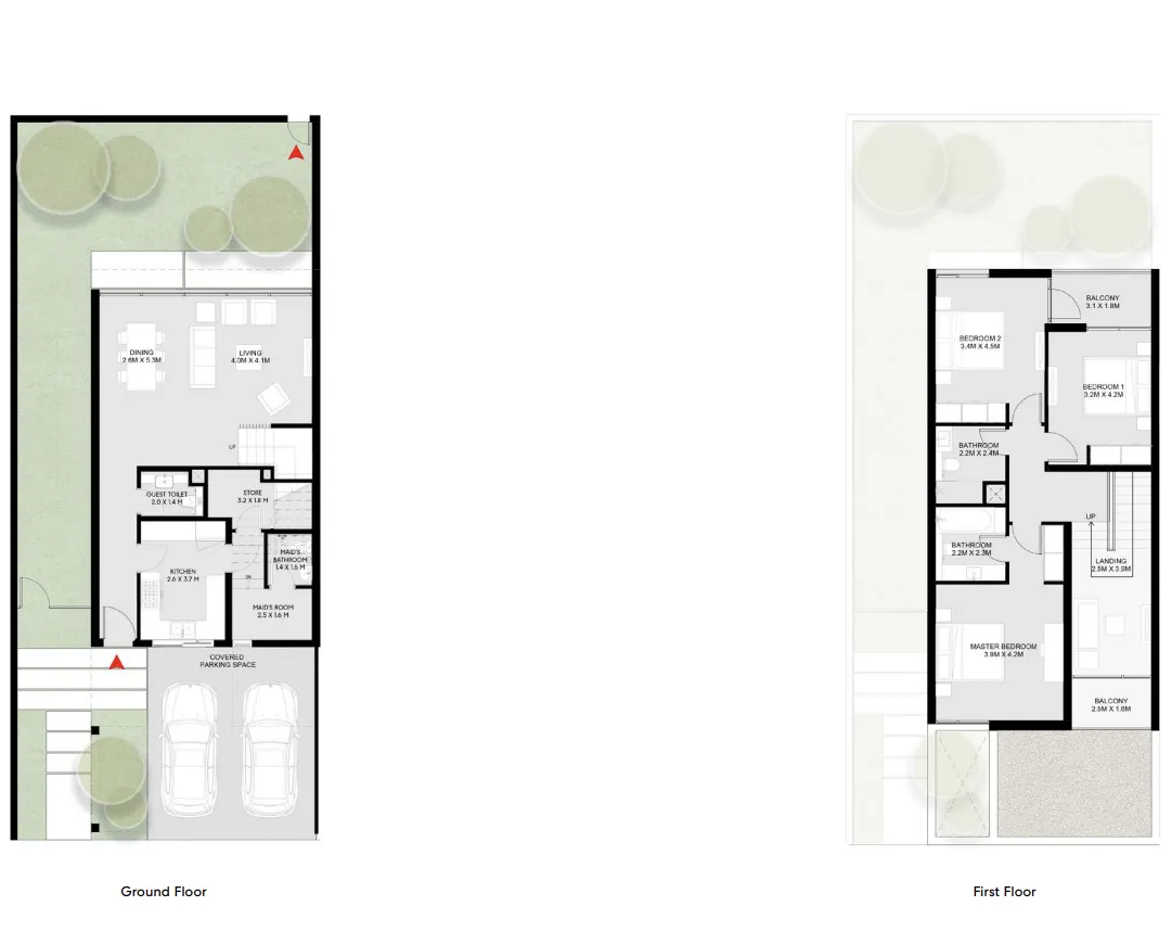 Arada Masaar 3 Layan floor plan