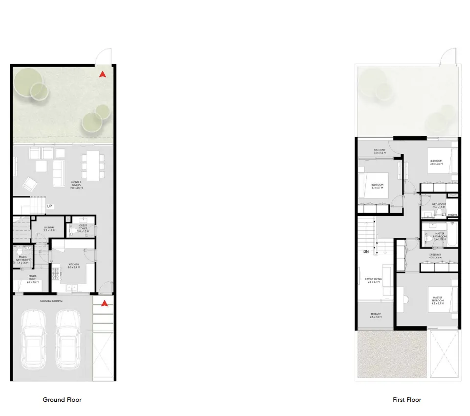 Arada Masaar 3 Layan floor plan