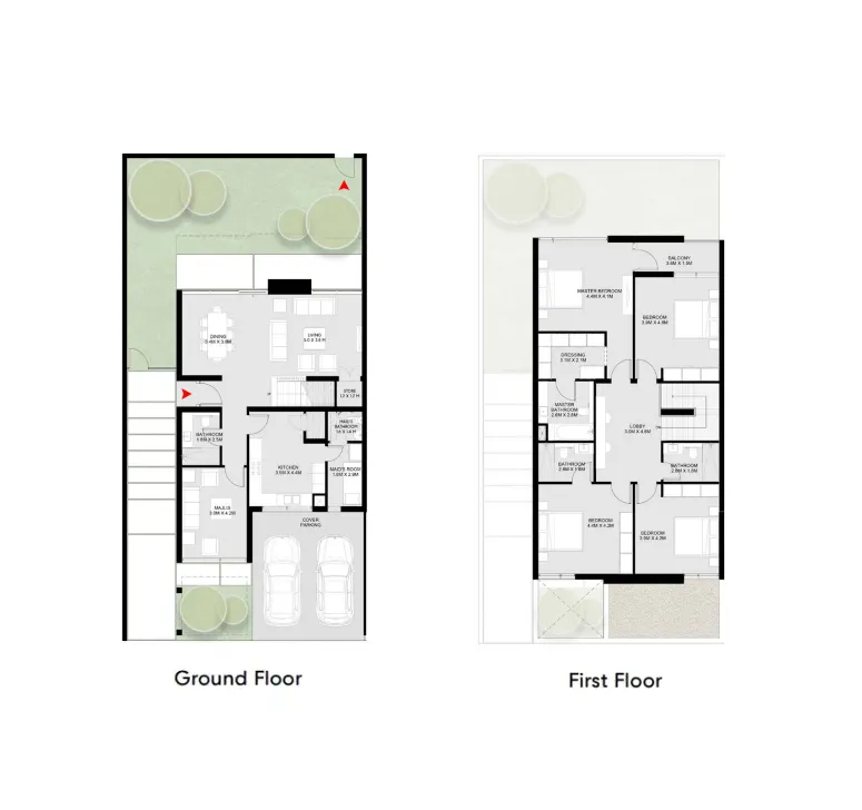 Arada Masaar 3 Phases 1 and 2 floor plan