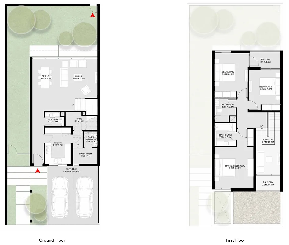 Arada Masaar 3 Sedra floor plan
