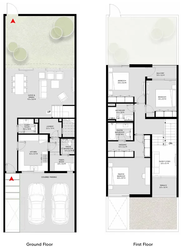 Arada Masaar 3 Sedra floor plan