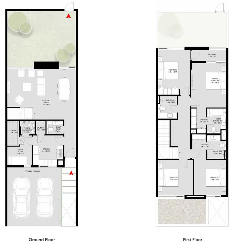 Arada Masaar 3 Sedra floor plan