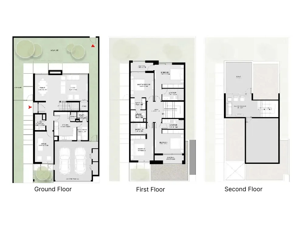 Arada Masaar 3 Sedra floor plan