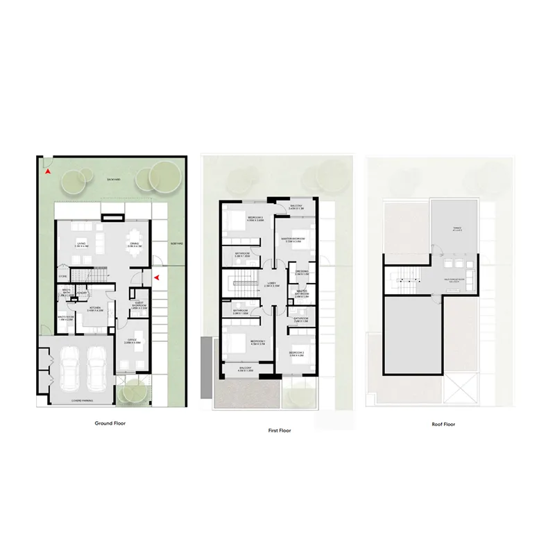 Arada Masaar 3 Sedra floor plan