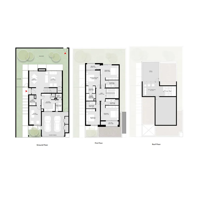 Arada Masaar 3 Sedra floor plan