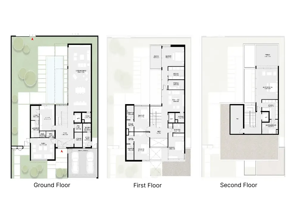 Arada Masaar 3 Sedra floor plan