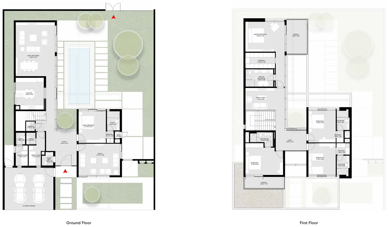 Arada Masaar 3 Sedra floor plan