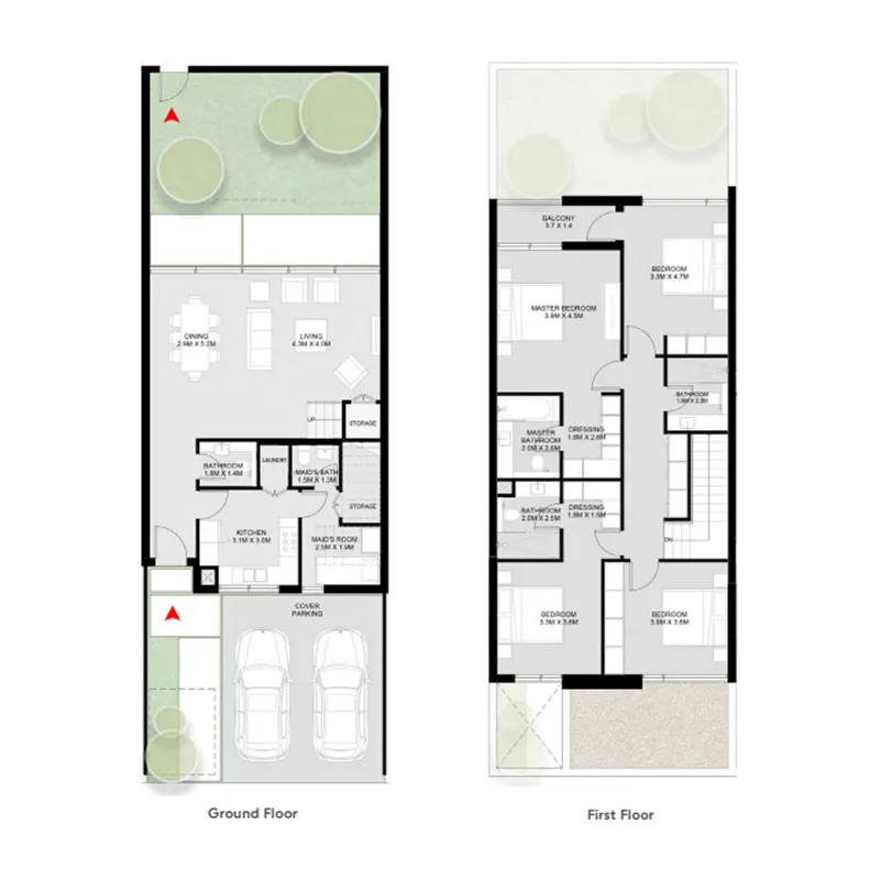 Arada Masaar Azalea floor plan