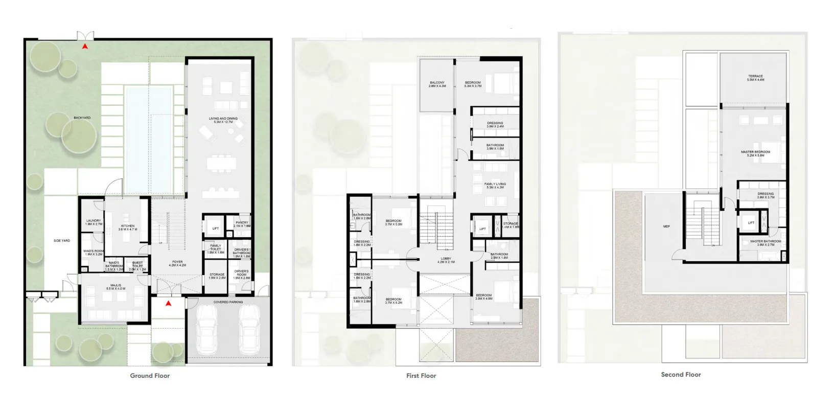 Arada Masaar Saro floor plan