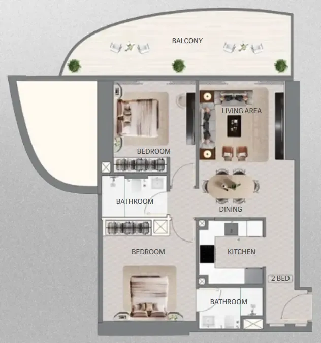 Binghatti Maybach Ultimate Luxury floor plan