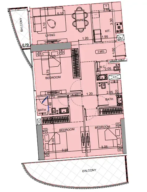 Binghatti Maybach Ultimate Luxury floor plan