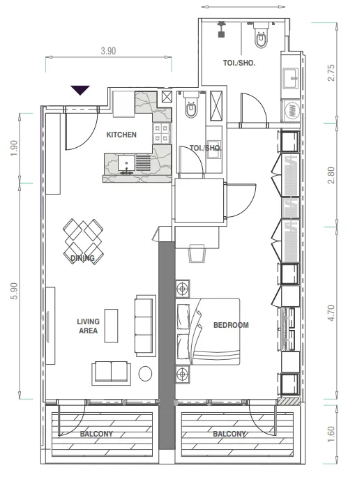 Kingdom By MAG MBL Signature floor plan