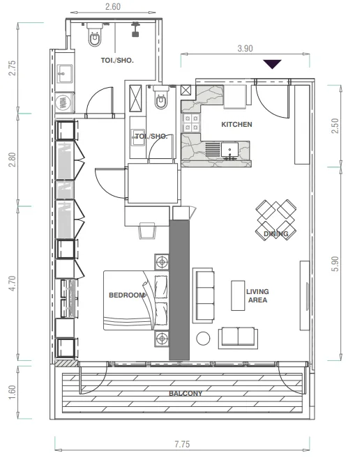 Kingdom By MAG MBL Signature floor plan