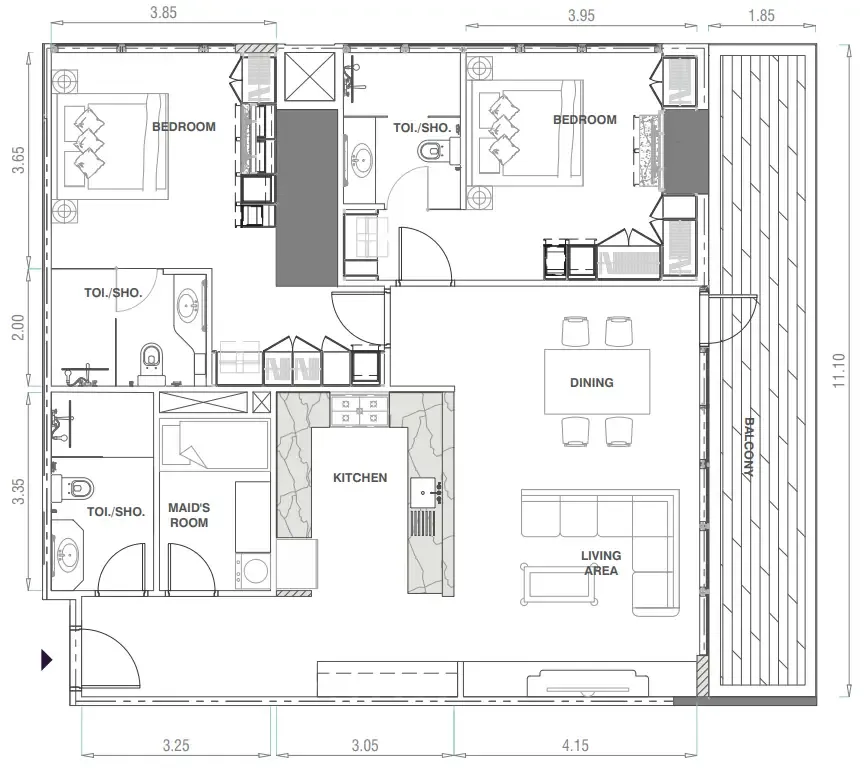 Kingdom By MAG MBL Signature floor plan